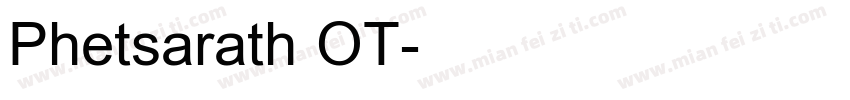 Phetsarath OT字体转换